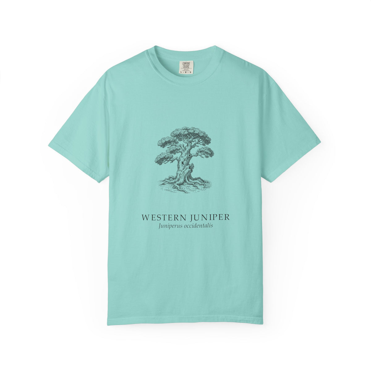 Western Juniper T-Shirt - Juniperus occidentalis Botanical Illustration