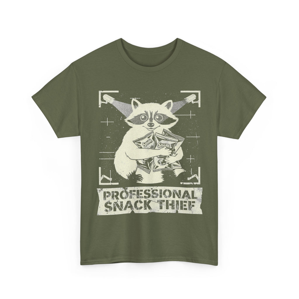 Professional Snack Thief Raccoon T-Shirt