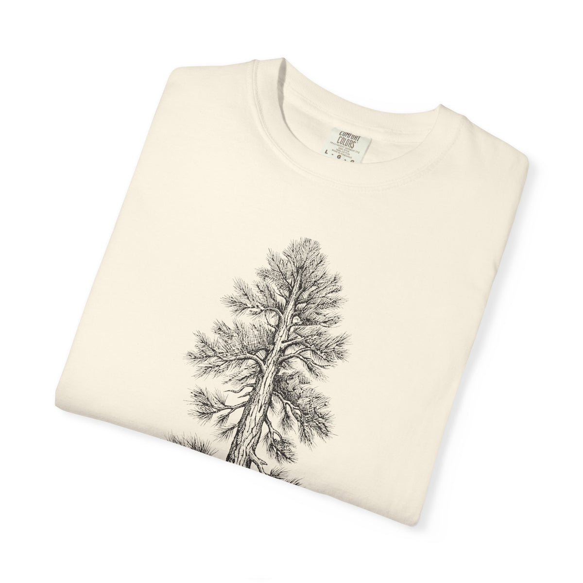 Ponderosa Pine T-Shirt - Pinus ponderosa Botanical Illustration