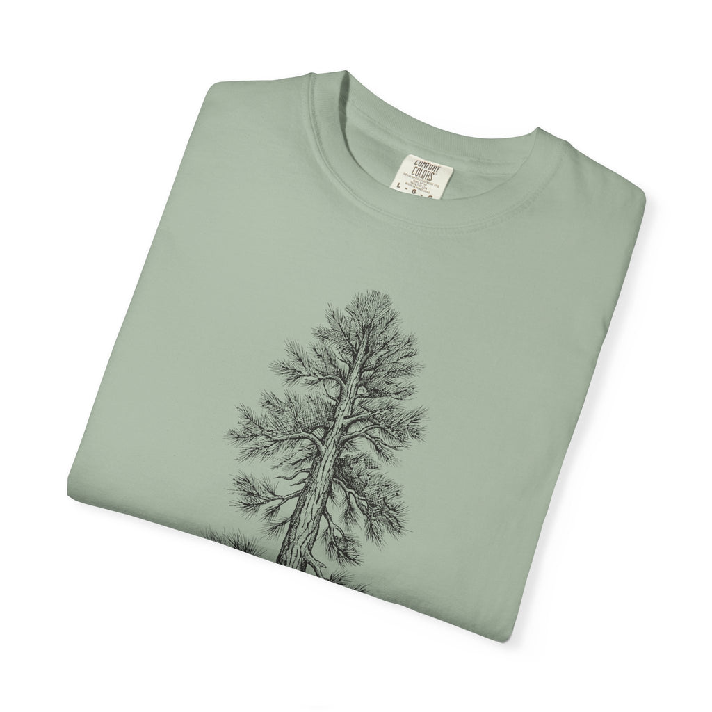 Ponderosa Pine T-Shirt - Pinus ponderosa Botanical Illustration