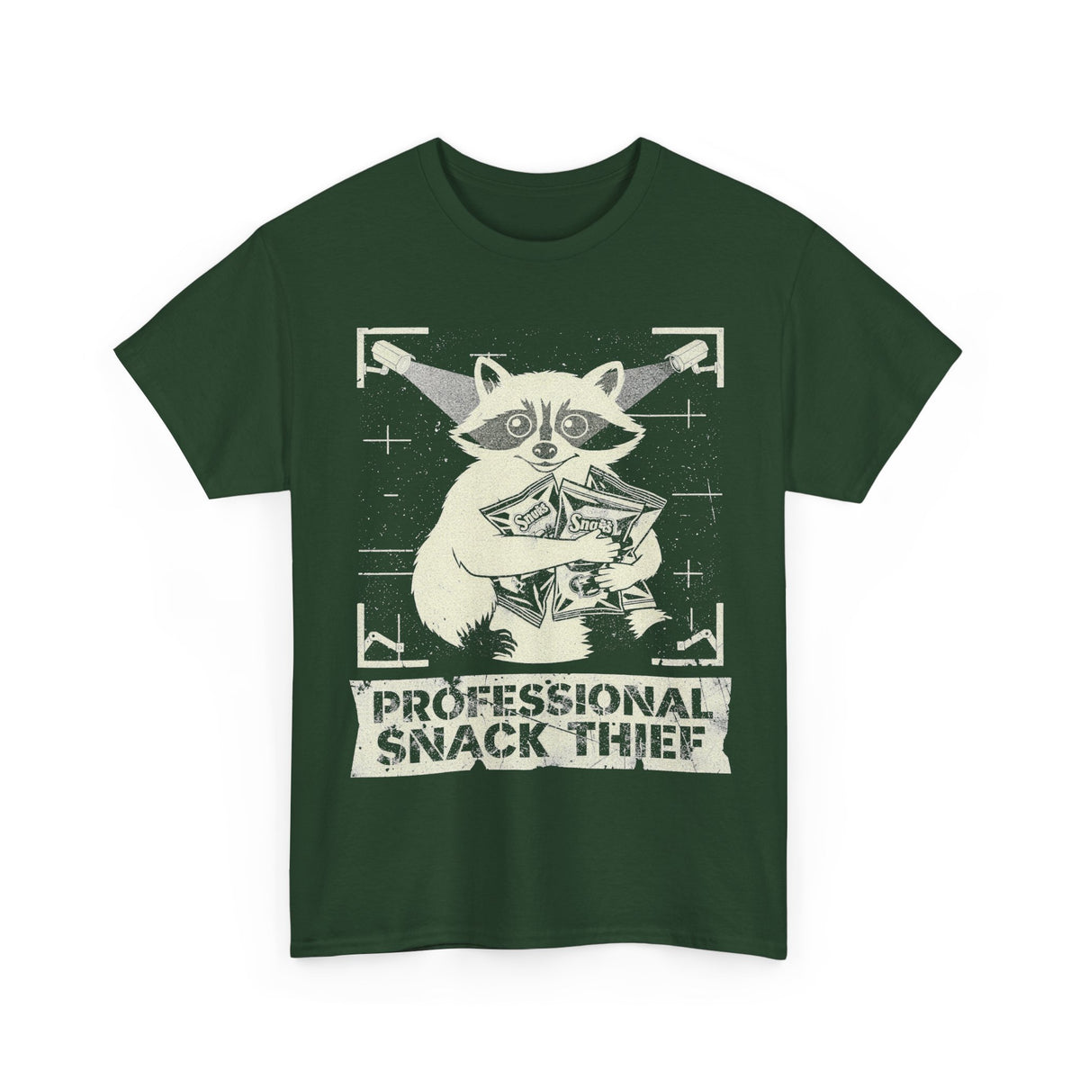 Professional Snack Thief Raccoon T-Shirt