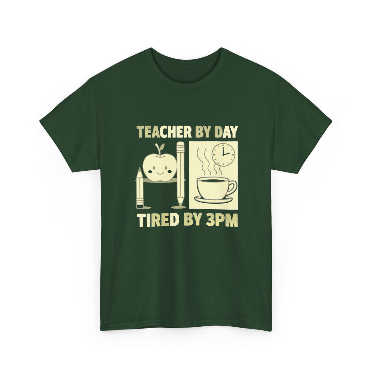 Teacher by Day, Tired by 3PM T-Shirt